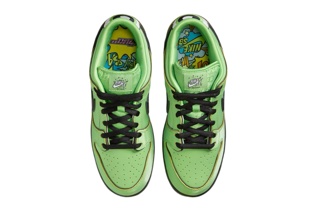 Nike SB Dunk Low The Powerpuff Girls Buttercup