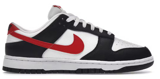 Nike Dunk Low Retro Red Swoosh Panda