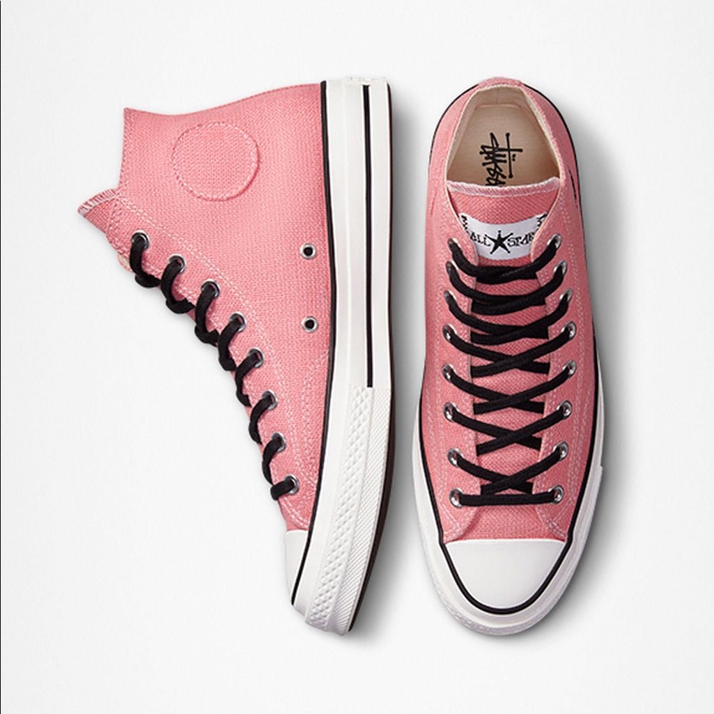 Converse Chuck Taylor All Star 70 Hi Stussy Surfman Pink