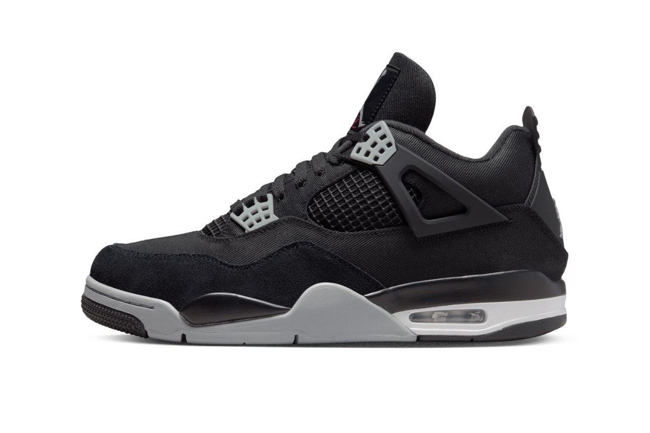 Jordan 4 Retro SE Black Canvas