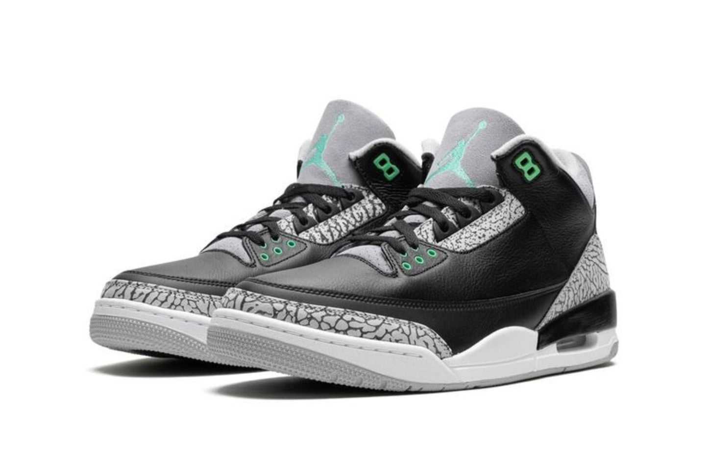 Jordan 3 Retro Green Glow