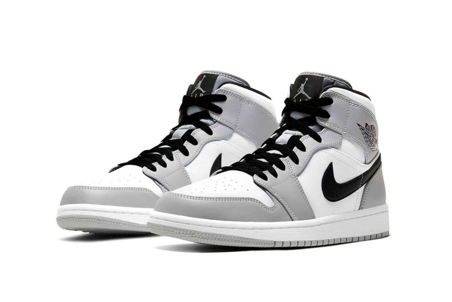 Jordan 1 Mid Light Smoke Grey