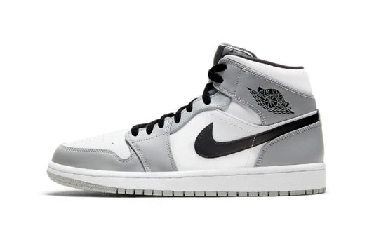 Jordan 1 Mid Light Smoke Grey